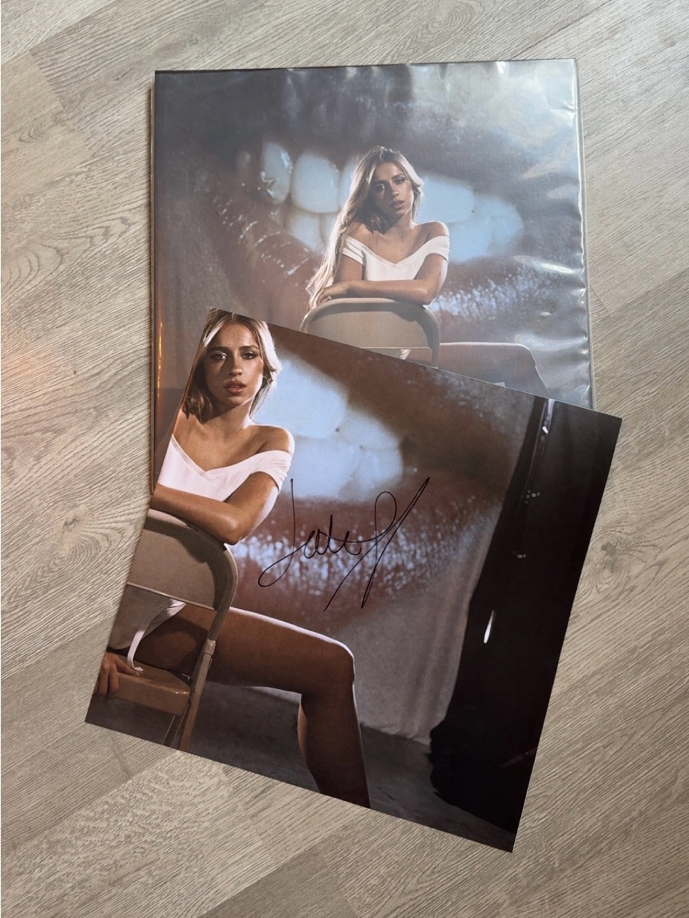 Tate McRae SCTW Mardi Gras Vinyl + Signed Poster